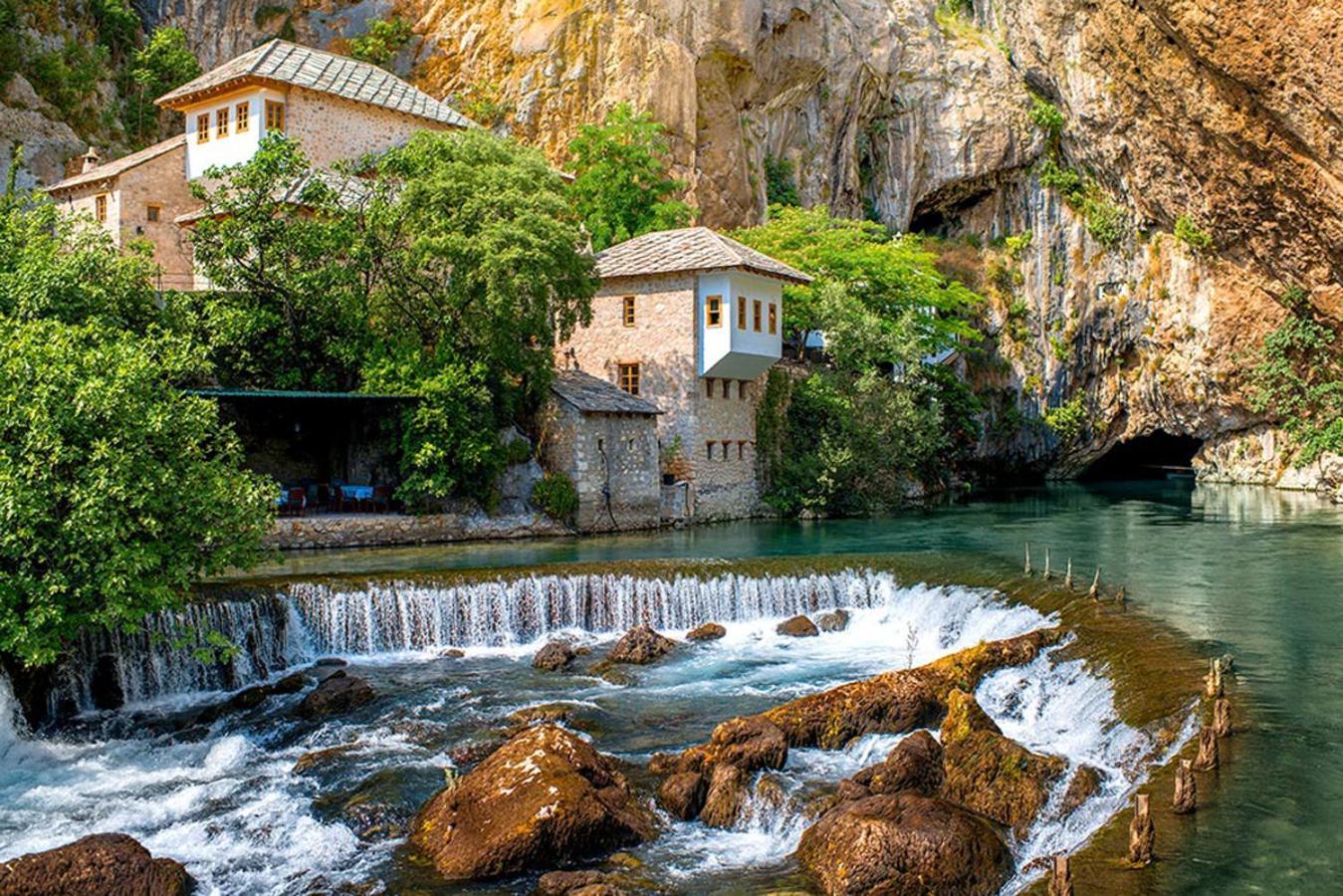 Villa Mediterrano Pool & Tavern Mostar Buna Exterior photo